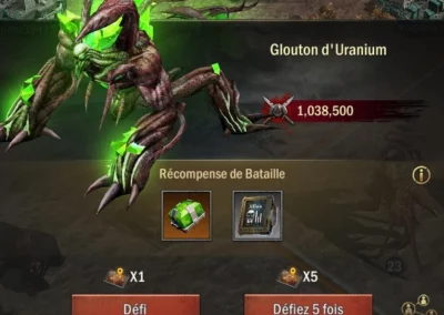 Attaque glouton x 5