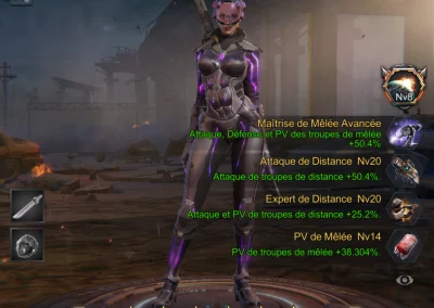 Aeon officier combat