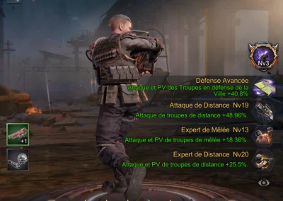Kingsley officier combat