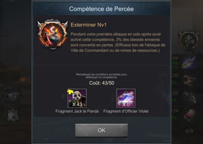 Panda compétence spéciale
