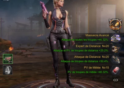 Tifa officier de combat